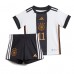 Cheap Germany Mario Gotze #11 Home Football Kit Children World Cup 2022 Short Sleeve (+ pants)